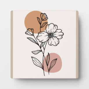 Modern boho trendy design fotoplaat