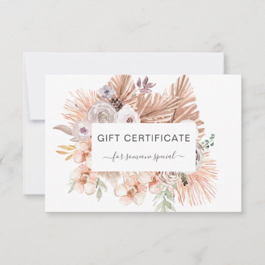 Modern Boho Tropical Business (Voorkant)