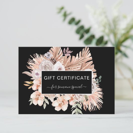 Modern Boho Tropical Business (Staand voorkant)