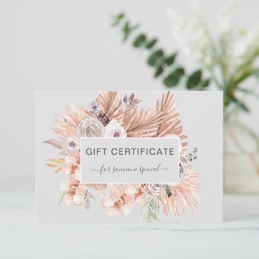 Modern Boho Tropical Business (Staand voorkant)