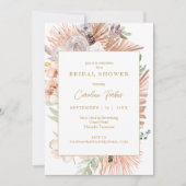 Modern Boho Tropical Vrijgezellenfeest Kaart (Voorkant)