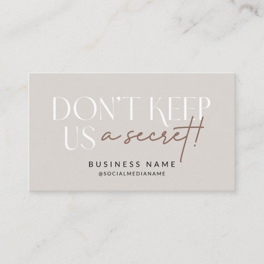 Modern Boho Verwijs Een Vriend Korting Coupon Kaar Aanbevelingskaartje (Voorkant)