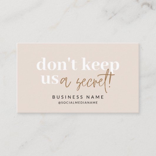 Modern Boho Verwijs Een Vriend Korting Coupon Kaar Aanbevelingskaartje (Voorkant)