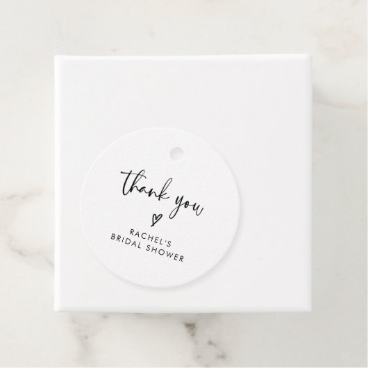 Modern Boho Vrijgezellenfeest dank u Bedankjes Labels (In situ)
