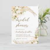 Modern Boho-Vrijgezellenfeest, gedrukt of digitaal Kaart (Staand voorkant)