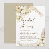 Modern Boho-Vrijgezellenfeest, gedrukt of digitaal Kaart (Voorkant / Achterkant)