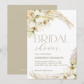 Modern Boho Vrijgezellenfeest Printed or Digital I Kaart (Voorkant / Achterkant)