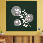 Modern Boho Wall Poster Canvas Afdruk (Insitu (Woonkamer))