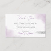 Modern Boho Waterverf Floral Baby Showe Hartelijk  Informatiekaartje (Achterkant)