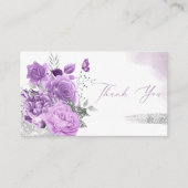 Modern Boho Waterverf Floral Baby Showe Hartelijk  Informatiekaartje (Voorkant)