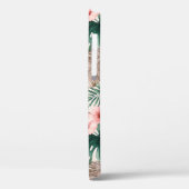 Modern Boho Waterverf Tropische Floral Case-Mate iPhone Case (Achterkant / Links)
