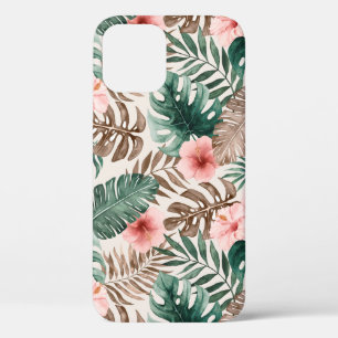 Modern Boho Waterverf Tropische Floral Case-Mate iPhone Case