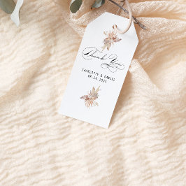Modern Boho Whimsical Calligrafie Script Cadeaulabel