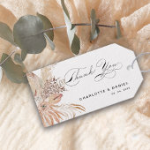 Modern Boho Whimsical Calligrafie Script Cadeaulabel