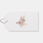 Modern Boho Whimsical Calligrafie Script Cadeaulabel (Achterkant Horizontaal)