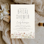 Modern Boho Wildflower Vrijgezellenfeest Elegant Kaart<br><div class="desc">Minimalistisch Wildflower Boho Elegant en Modern Script Vrijgezellenfeest for Autumn (Herfst),  Winter,  Spring of Summer Invitations - omvat prachtige en elegante scripttypografie voor de speciale Bride die voor de viering van de bruiloft moet zijn.</div>