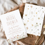 Modern Boho Wildflower Vrijgezellenfeest Elegant Kaart<br><div class="desc">Viel de komende nuptielen met een adembenemend vrijgezellenfeest geïnspireerd door wilde bloemen. Onze uitnodiging bevat verbluffende illustraties van de schoonheid van de natuur en zal de toon zetten voor een gedenkwaardige dag vol liefde en lachen. Deze uitnodiging is perfect voor een rustige of buitenshuis gehouden gebeurtenis en kan nu worden...</div>