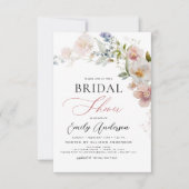 Modern Boho Wildflower Vrijgezellenfeest Elegant Kaart (Voorkant)