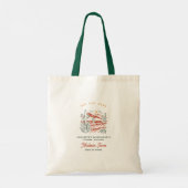 Modern Boho Woestijn | Bruidsmeisje Favor Tote Tas (Achterkant)
