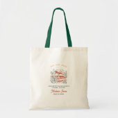 Modern Boho Woestijn | Bruidsmeisje Favor Tote Tas (Voorkant)