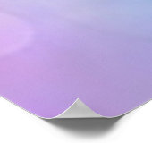 Modern Bokeh, Stripe, Faux Lashes Poster (Hoek)