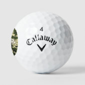 Modern Bold Army Camo Monogram | Aangepaste naam Golfballen (Logo)