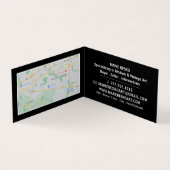 Modern Bold, Art Dealer, Gedetailleerd Visitekaartje (Binnen)