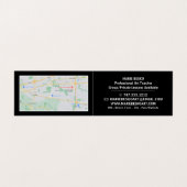 Modern Bold, Art Teacher, Gedetailleerd Visitekaartje (Binnenkant ongevouwen)