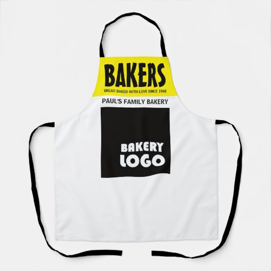 Modern Bold, Bakery Store Schort (Voorkant)