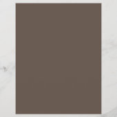 Modern Bold Barista, Café, Coffeehouse Adverteren Flyer (Achterkant)