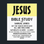 Modern Bold, Christian Bible Class Advert Flyer<br><div class="desc">Modern Bold,  Christian Bible Class Advertising Flyers By The Business Card Store.</div>