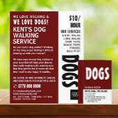 Modern Bold, Dog Walker Visitekaartje