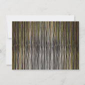 Modern Bold Gold Type 21e verjaardag Kaart (Achterkant)