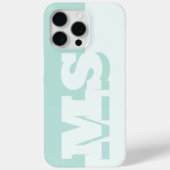 Modern Bold Initiaal Monogram Case-Mate iPhone Case (Achterkant)