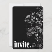 Modern Bold Invite Kaart (Voorkant)