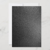 Modern Bold Minimalist Afstudeerder koninklijk Pet Kaart (Achterkant)