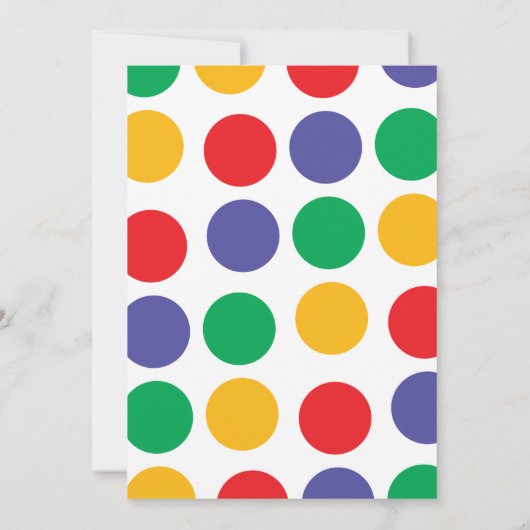 Modern Bold Retro 70s Afstuderen Kaart (Achterkant)