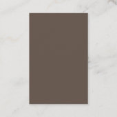 Modern Bold, schrijvers Visitekaartje (Achterkant)