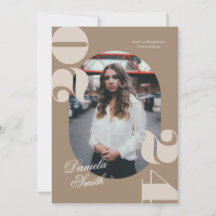 Modern Bold Typografie Klasse van 2024 Afstuderen