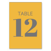 Modern Bold Typography Yellow and Grey Bat Mitzvah Kaart (Achterkant)