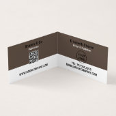 Modern Bold, uitgever, schrijver Boek ondertekenen Visitekaartje (Binnen)