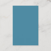 Modern Bold, visser/vrouw, vismarkt Visitekaartje (Achterkant)