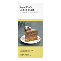 MODERN BOLD YELLOW BLACK BAKERY PRICE SERVICE