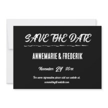 Modern Bold Zwart & Wit Script