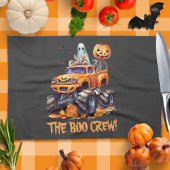 Modern Boo Crew Waterverf Grappige pompoen Hallowe Theedoek