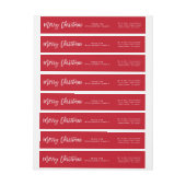 Modern Borstel Script Star Merry Christmas (Vel)