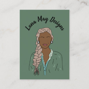 Modern Boss Woman Sieraden Display Visitekaartje