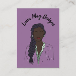 Modern Boss Woman Sieraden Display Visitekaartje