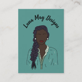 Modern Boss Woman Sieraden Display Visitekaartje