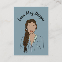 Modern Boss Woman Sieraden Display Visitekaartje